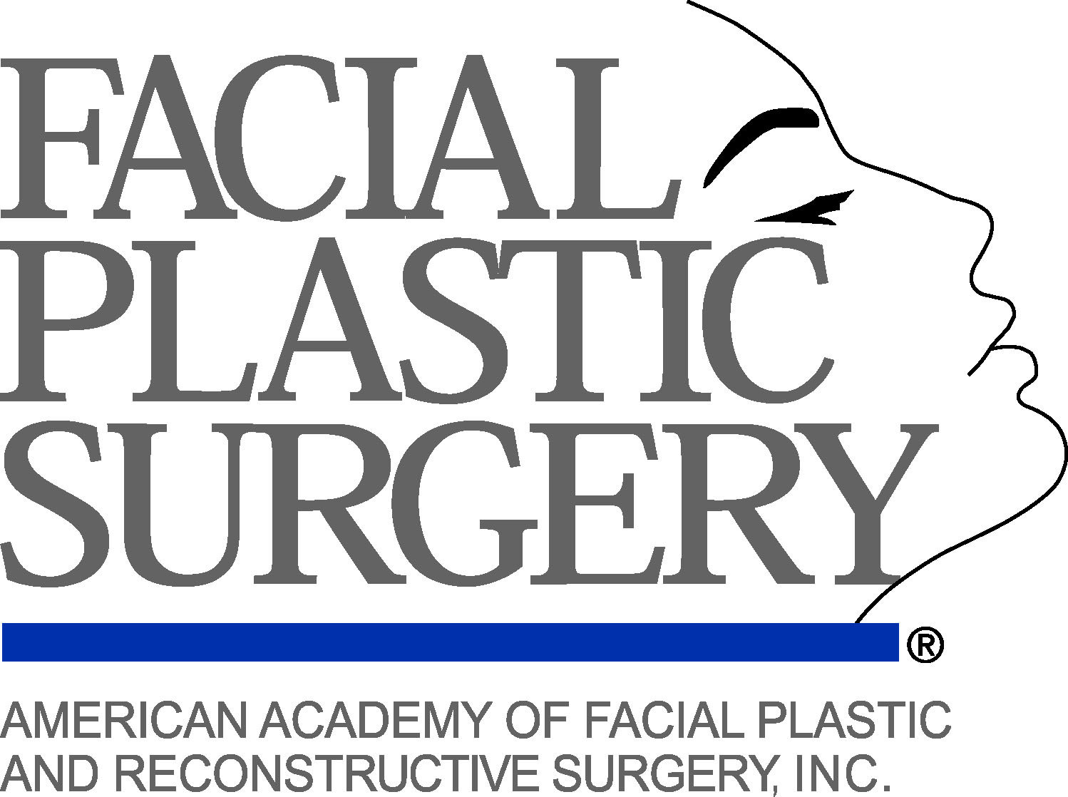 logo for the American Academy of Facial Plastic and Reconstructive Surgery.